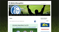 Desktop Screenshot of fcmoehlin-riburg.ch